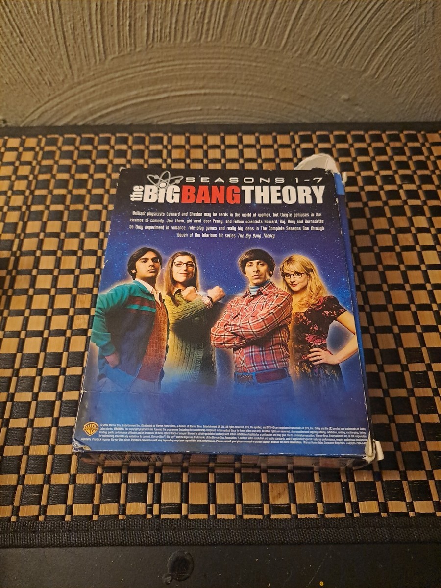 Big Bang Theory Seasons 1-7 UK Import All Region | eBay
