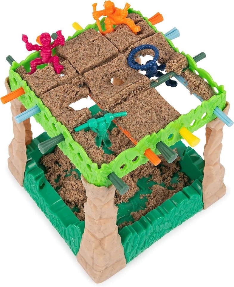 Sink N’ Sand Gioco Da Tavolo Per Bambini Con Sabbia Cinetica, Avventura Nella Giungla, 2-4 Giocatori, Età 4+, Spin Master