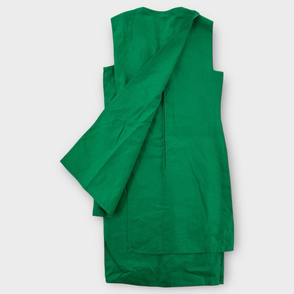 RARO VINTAGE Vestido Gianni Versace Mujer 42 Funda Envolvente En Capas En Niveles Italia Foto 3 de 4