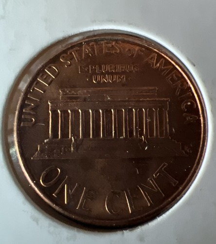 1996-P Lincoln Memorial Cent - ROTER EDELSTEIN BU UNZIRKULIERT - Kostenloser Versand - Bild 4 von 4