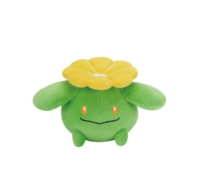 Pokemon Banprest Выбор цвета плюшевой игрушки Pokémon зеленый Skiploom