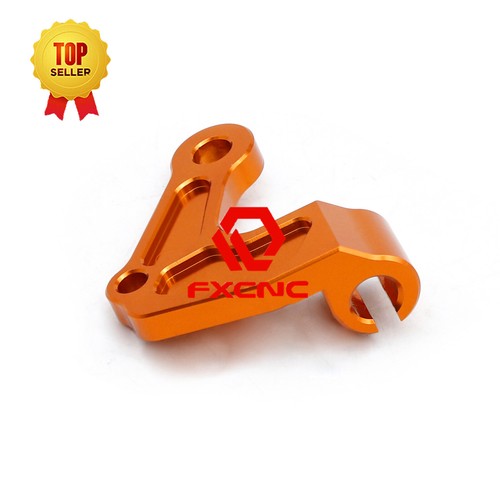 CNC Motorcycle Clutch Cable Bracket Cover Holder For Grom MSX125 13 14 15 Orange - Picture 9 of 10