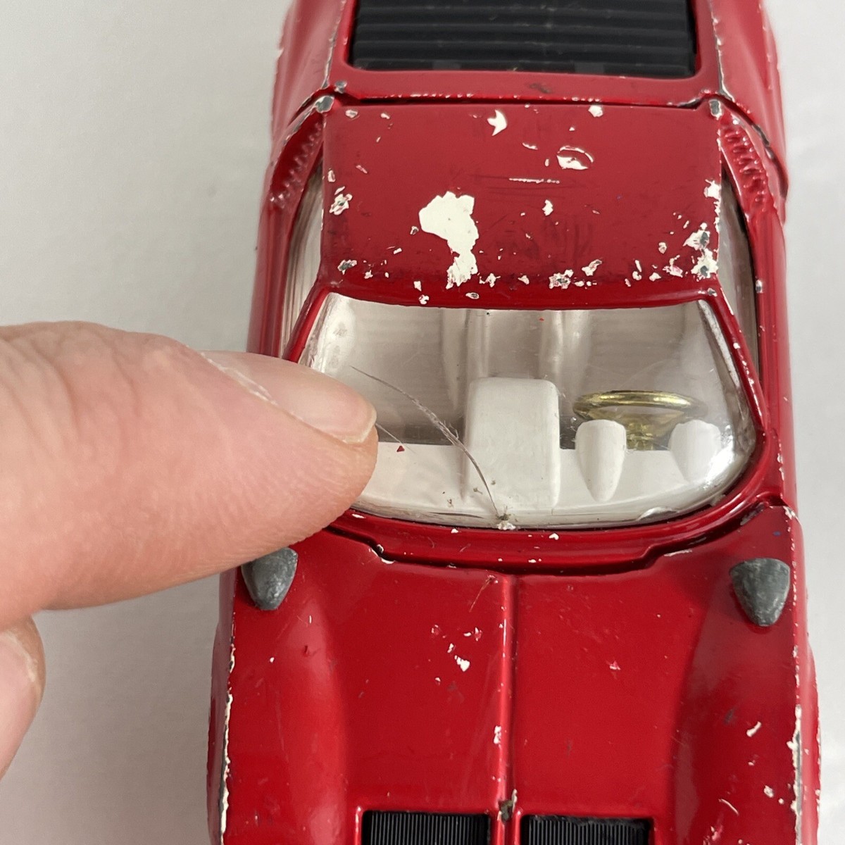 CORGI TOYS #342 LAMBORGHINI MIURA GT P400 RED Diecast GT Britain
