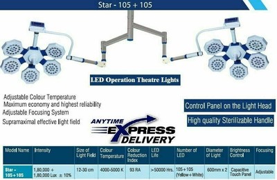 Best Surgical Lights LED OT Light Operation Theater Lamp Examination Light
