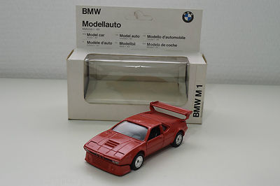GAMA MINI 891 BMW M1 M 1 TURBO RED NEAR MINT BOXED DEALER EDITION