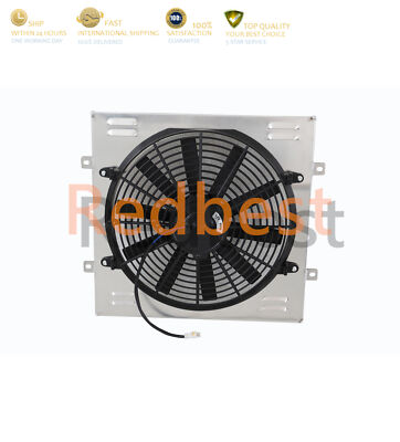 CC259 ALU SHROUD+14''FAN FOR 63-66 FORD MUSTANG/FALCON,63-65 MERCURY COMET V8 ENG