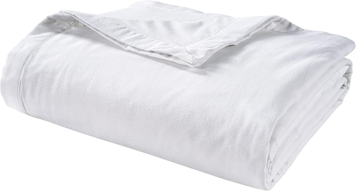Queen Blanket for Bed – 100% Cotton 320GSM Lightweight Cozy 3-Layer Full Size Co - Picture 3 of 5