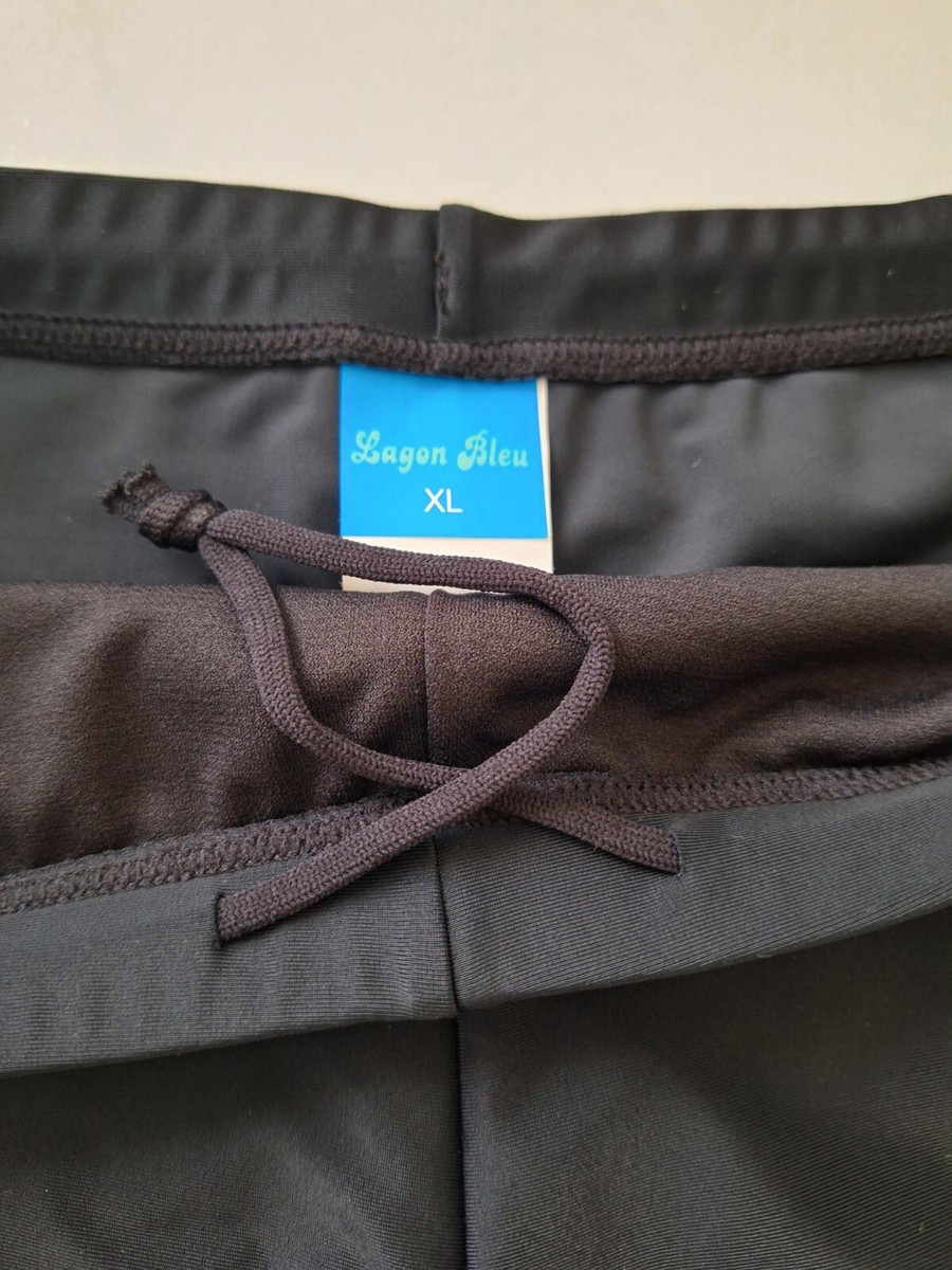 Boxer De Bain Lagon Bleu Homme - Modèle Elie Tin, Référence 829034, Noir, Neuf Avec étiquettes