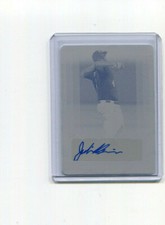 2017 Leaf Perfect Game Yellow Printing Plate Julian Bosnic Auto Plate 1/1