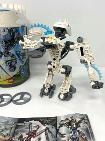 LEGO BIONICLE: Toa Hordika Nuju (8741) 100% Complete In Canister w Instructions