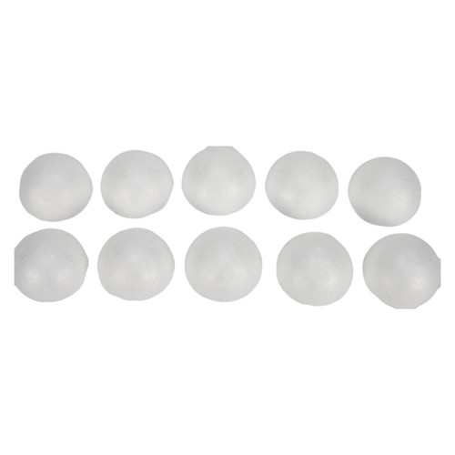 Billes en mousse de polystyrène blanc Crafts Essential à faire soimême — free download
