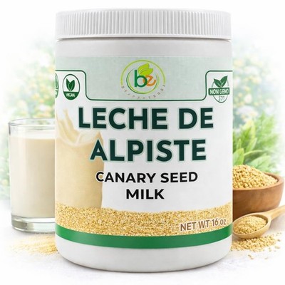 Leche de Alpiste (454g) Canary Seed Milk / 100% Natural Suplemento Alimenticio