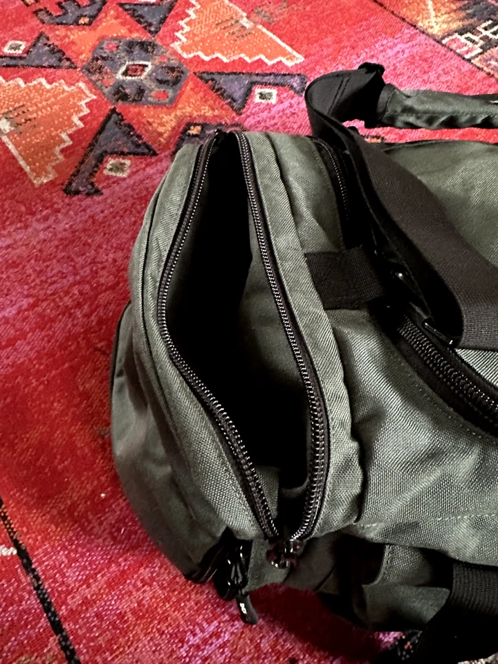 Bolsa de lona King Kong KNKG CORE. Bolsa de gimnasio verde 20x10x11 Foto 3 de 4