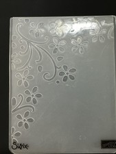 Sizzix - Stampin Up - Embossing Folder - Flowers