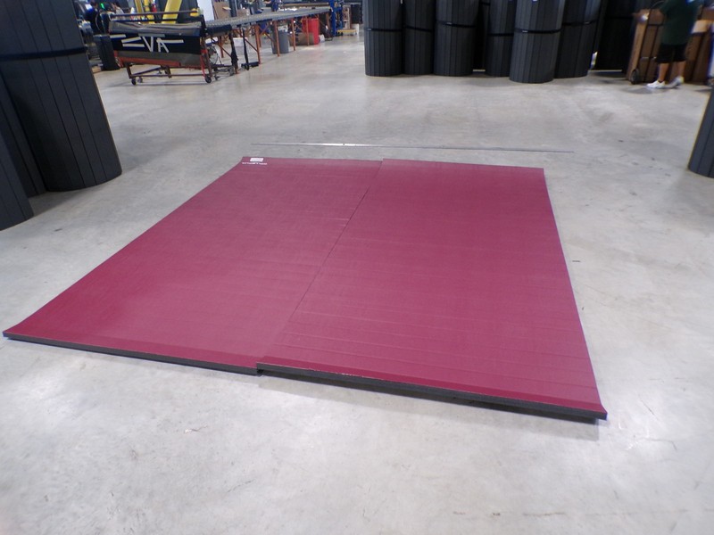 10' x 10' x 1 1/4" Dollamur Flexi-Roll MMA Wrestling Mat READ DESCRIPTION #8044