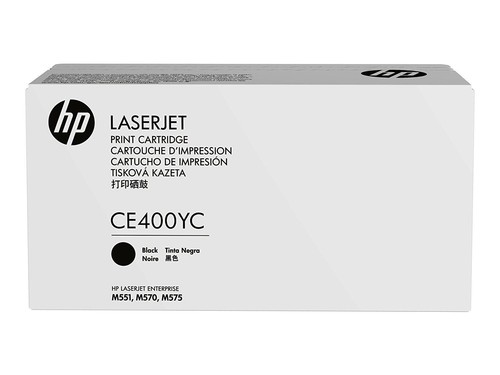 Genuine HP 507A Black Contract Toner Cartridge CE400YC
