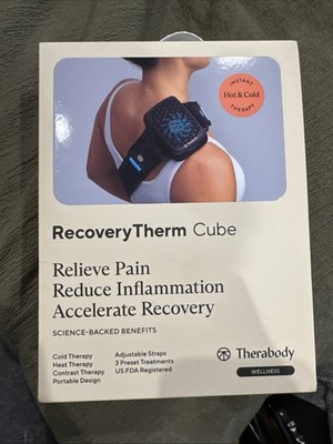 Therabody RecoveryTherm Cube Hot Cold Contrast Therapy Instant Hot/Cold NIB