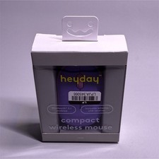 heyday Bluetooth 5.1 Mouse Wireless USB Receiver Compact Purple Optical