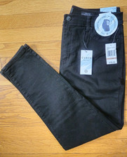   NWT CURVE APPEAL High Rise Minimalist Jegging Skinny Stretch Black Jeans Sz 12