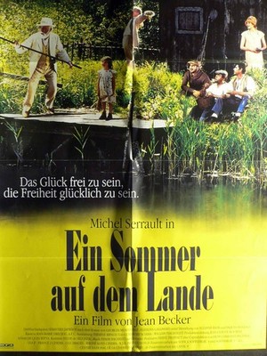 Ein Sommer auf dem Lande - Jacques Gamblin - Filmposter A1 84x60cm gefaltet