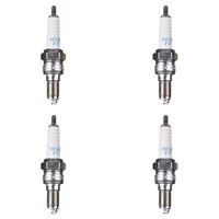 NGK ZüNdkerze CR8EH-9 5666 4Er Set (FüR: Honda SH 150 KF04 01-04 )