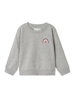 Name It Mini Sweatshirt Ls Nreg Bru Pb, GrößE: 92, Blau, Baumwolle