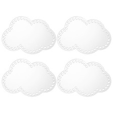 7 x 5 Inch 4 Pcs Crochet Basket Bottoms Cloud Acrylic Base for Crochet