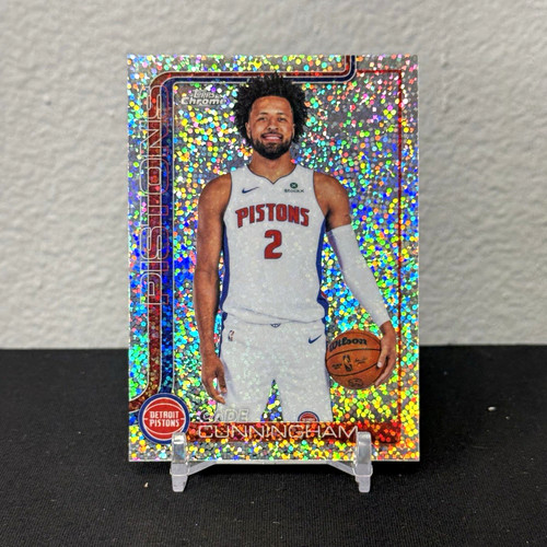 2026-26 Topps Chrome Update Cade Cunningham Image Variation #6 Speckle SSP