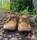 Leather Moccasin  double leather sole Mens Size 8-8.5  — photo 2