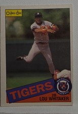 1985 O-Pee-Chee - Lou Whitaker #108