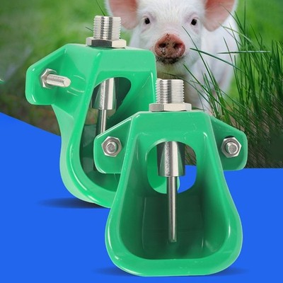 Automatische Kunststoff-Tränke mit Messingventil für Ziege Schafe Schweine Eisen