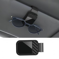 Brillenhalter für Auto Sonnenblende, EIN-klick Sonnenbrillenhalter Auto, Passend