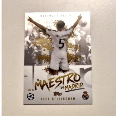 Topps Match Attax Ultimate Talent Jude Bellingham Real Madrid 2023/24 UEFA Cham 