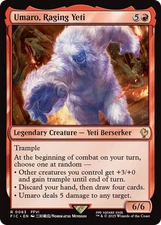 Umaro, Raging Yeti [FINAL FANTASY Commander] Magic MTG