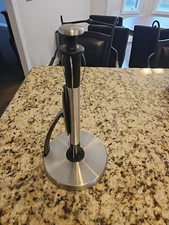 OXO Good Grips SimplyTear Stainless Steel Silver & Black Paper Towel Holder