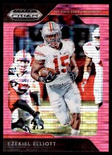 2019 Panini Prizm Draft Picks #39 Ezekiel Elliott Prizms Pink Pulsar