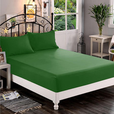 1500 Premium Hotel Quality 1-Piece Fitted Sheet, Softest Quality Microfiber-Deep