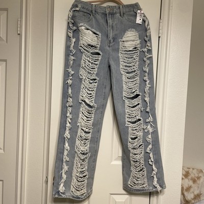 distressed jeans women