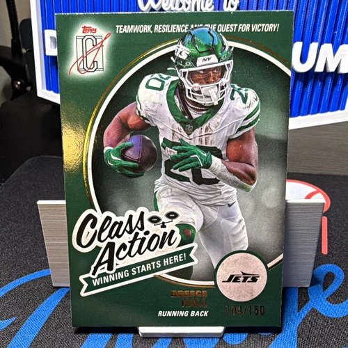 2025 Topps Signature Breece Hall Base (RAW)