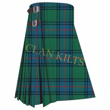 Scottish Traditional Shaw Ancient Handmade 8-yard Tartan Kilt For Men Custom