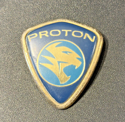Proton Car Badge Emblem 62x56mm Chrome Front Rear Replacement