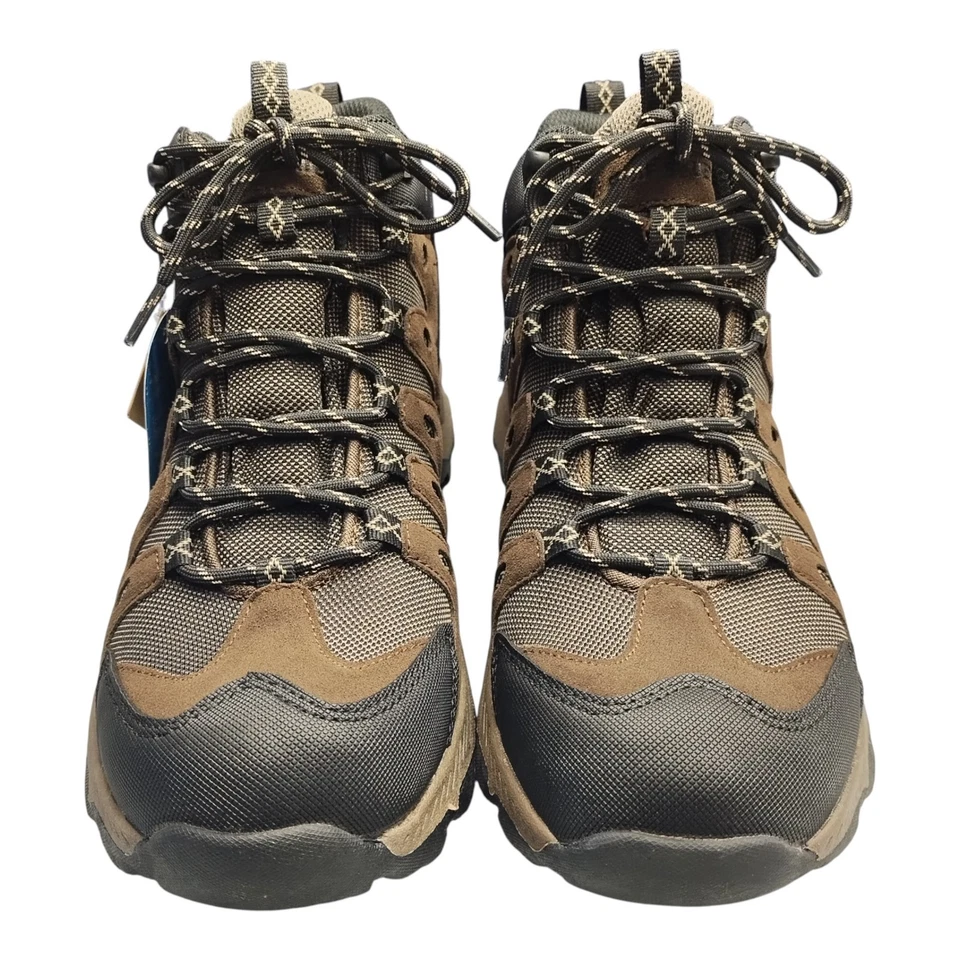 Eddie Bauer Maple Ridge Wanderschuhe Herren 8M Multi Leder Wetterfest Schnürer