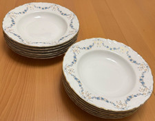 Hutschenreuther. Suppenteller "Racine Fontaine Bleu" Neuwertig