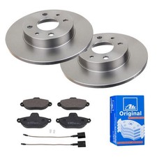 ATE BREMSSCHEIBEN Ø240MM + BREMSBELÄGE HINTEN FÜR FIAT 500 FORD KA FIAT FORD