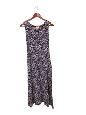 Vintage American Eagle Outfitters Floral Sleeveless Dress Y2k Prairie Cottage 10