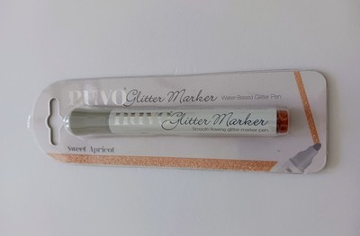 Tonic Studios - Nuvo - Glitter Marker - Sweet Apricot - Retired - NEW