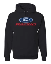 Ford Motor Co Auto Racing Classic Logo Unisex Hoodie Sweatshirt