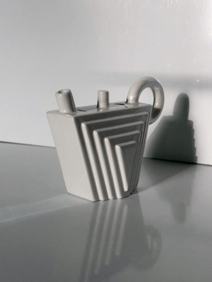 Postmoderne Teekanne Memphis Milano 80er Ettore Sottsass Stil Art Deco Miami