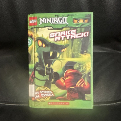 LEGO Ninjago Snake Attack! Scholastic Paperback Tracey West Illustrated