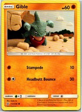 Gible Common SM - Unified Minds 112/236 NM Normal